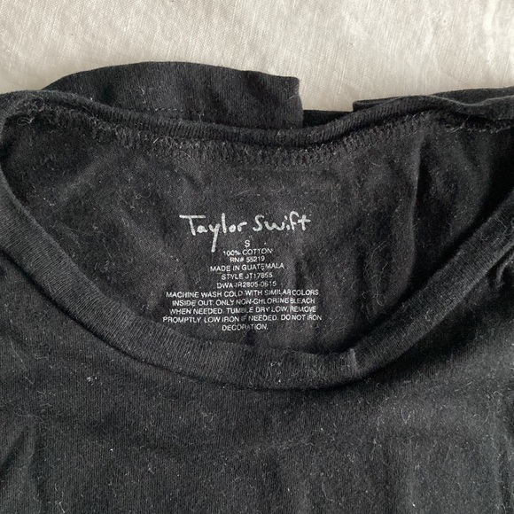 Taylor Swift 1989 graphic black sleeveless muscle tank top cotton - Small 🖤 - Picture 4 of 6